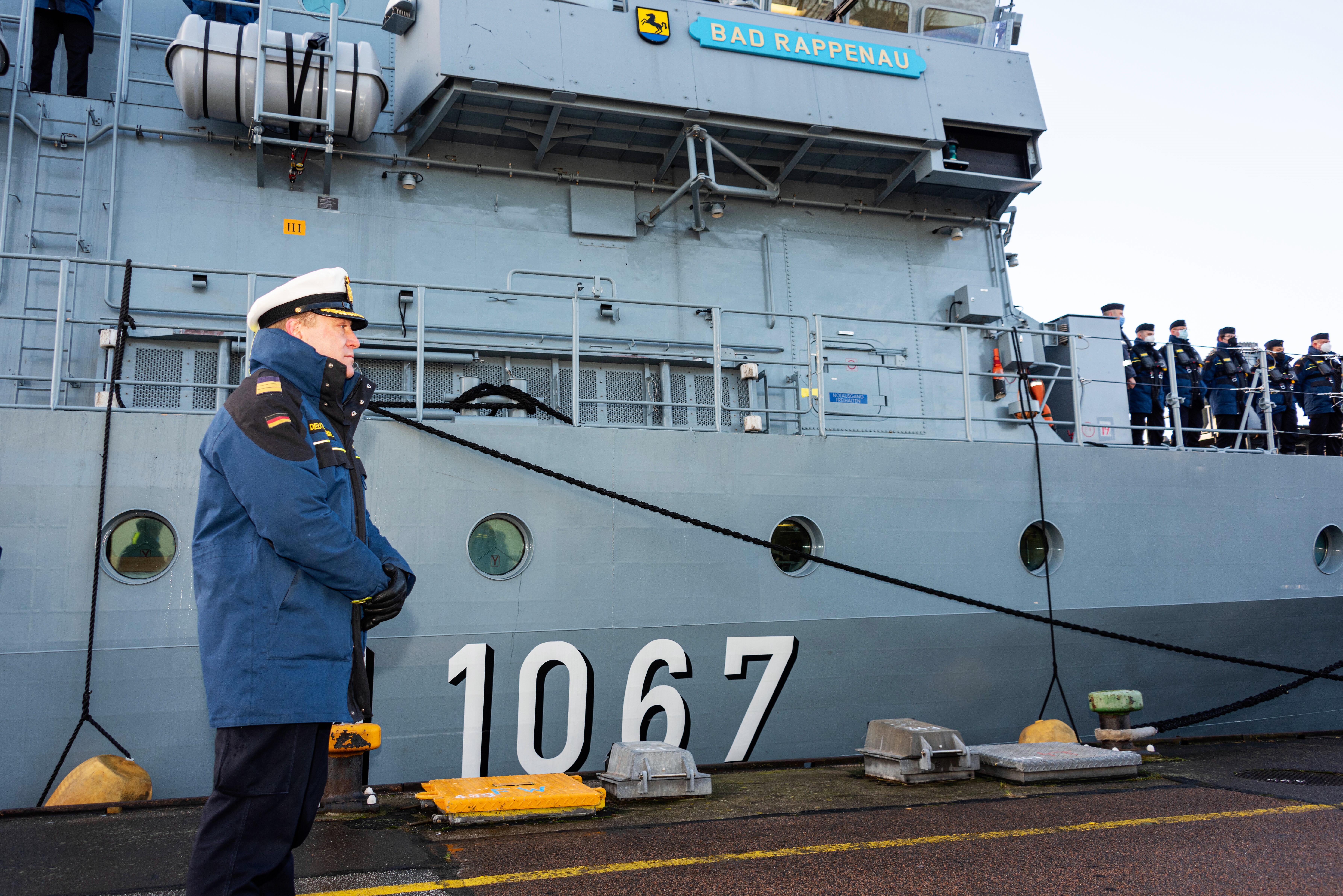 Deutsche Marine läuft Richtung Osten aus! Schutz von Bohrinseln und Pipelines vor russischen Attacken!