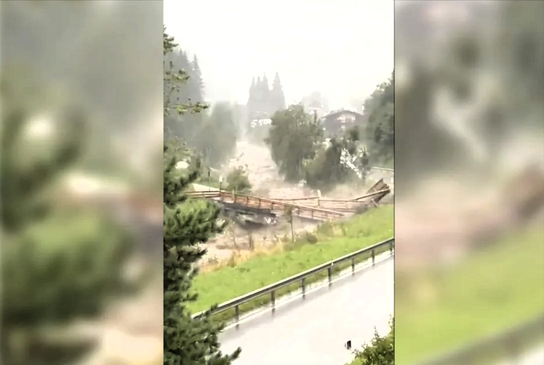 Unwetter-Alarm! Mehrere Schlammlawinen ausgelöst - Orte abgeschnitten, Starkregen sorgt für Chaos!