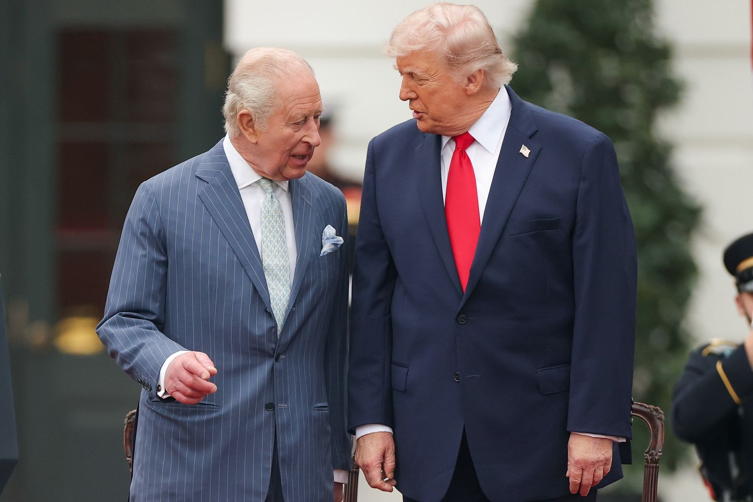Trump Claims Distant Relationship to King Charles — Now Eyeing Buckingham Palace!