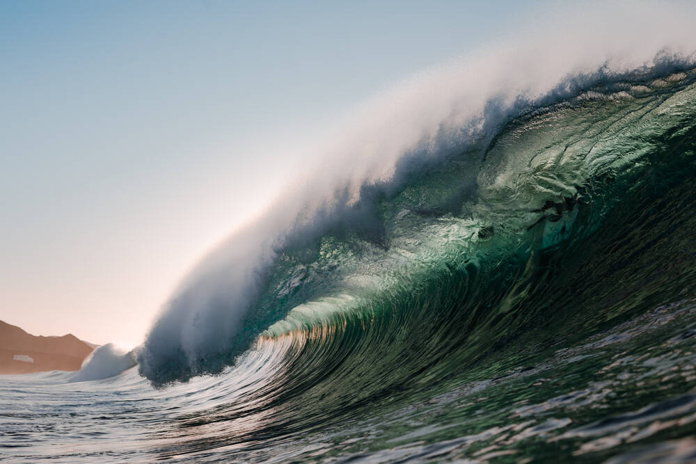Giant Wave Sweeps Tourists into the Sea! Spanish Vacation Island Turns into a Nightmare